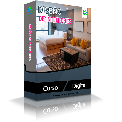 Diseño de Interiores - Conocimiento 360 | Cursos Digitales al Mejor Precio